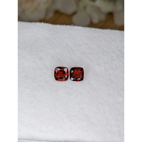 2.16&nbsp;Ct.Tw.Total Carat Weight Red Garnet Pair from Ceylon (Sri Lanka) Life Style