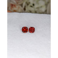 2.27&nbsp;Ct.Tw.Total Carat Weight Red Garnet Pair from Ceylon (Sri Lanka) Life Style