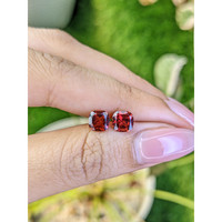 2.08&nbsp;Ct.Tw.Total Carat Weight Red Garnet Pair from Ceylon (Sri Lanka) Life Style