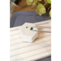 0.81&nbsp;Ct.Tw.Total Carat Weight Green Sapphire Pair from Ceylon (Sri Lanka) Life Style