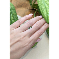 0.62&nbsp;Ct.Tw.Total Carat Weight Green Sapphire Pair from Ceylon (Sri Lanka) Life Style
