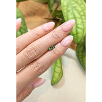 0.62&nbsp;Ct.Tw.Total Carat Weight Green Sapphire Pair from Ceylon (Sri Lanka) Life Style