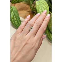 0.59&nbsp;Ct.Tw.Total Carat Weight Green Sapphire Pair from Ceylon (Sri Lanka) Life Style