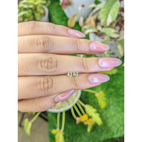 0.48&nbsp;Ct.Tw.Total Carat Weight Yellow Sapphire Pair from Ceylon (Sri Lanka) Life Style