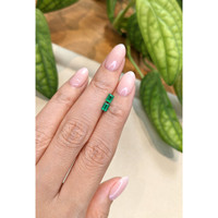 0.54&nbsp;Ct.Tw.Total Carat Weight Emerald Pair from Afghanistan Life Style