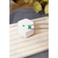 0.93&nbsp;Ct.Tw.Total Carat Weight Emerald Pair from Afghanistan Life Style