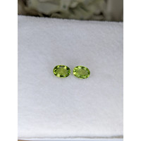 1.77&nbsp;Ct.Tw.Total Carat Weight Green (Lime Green) Peridot Pair from Pakistan Life Style