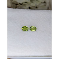 1.74&nbsp;Ct.Tw.Total Carat Weight Green (Lime Green) Peridot Pair from Pakistan Life Style