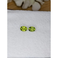 1.86&nbsp;Ct.Tw.Total Carat Weight Green (Lime Green) Peridot Pair from Pakistan Life Style