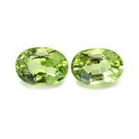 1.90&nbsp;Ct.Tw.Total Carat Weight Green (Lime Green) Peridot Pair from Brazil Video