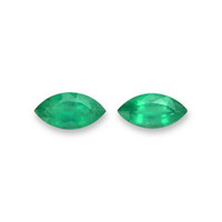 1.90&nbsp;Ct.Tw.Total Carat Weight Emerald Pair from Zambia Video