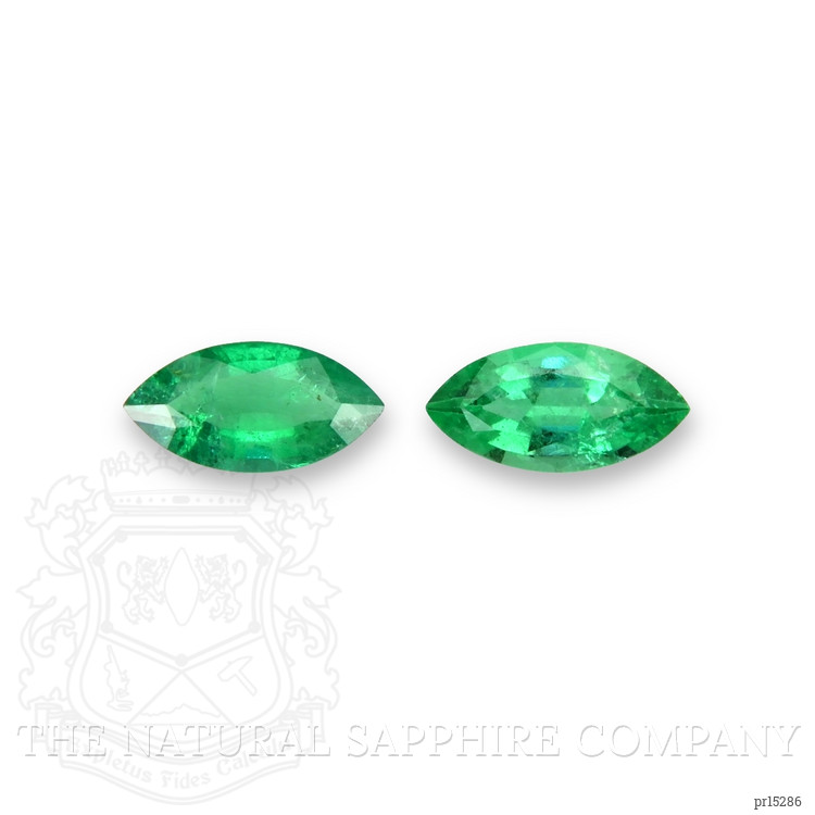 1.61 Ct.Tw. Emerald Pair from Zambia