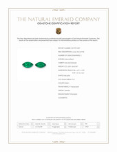 1.68&nbsp;Ct.Tw.Total Carat Weight Emerald Pair from Zambia Scan Report