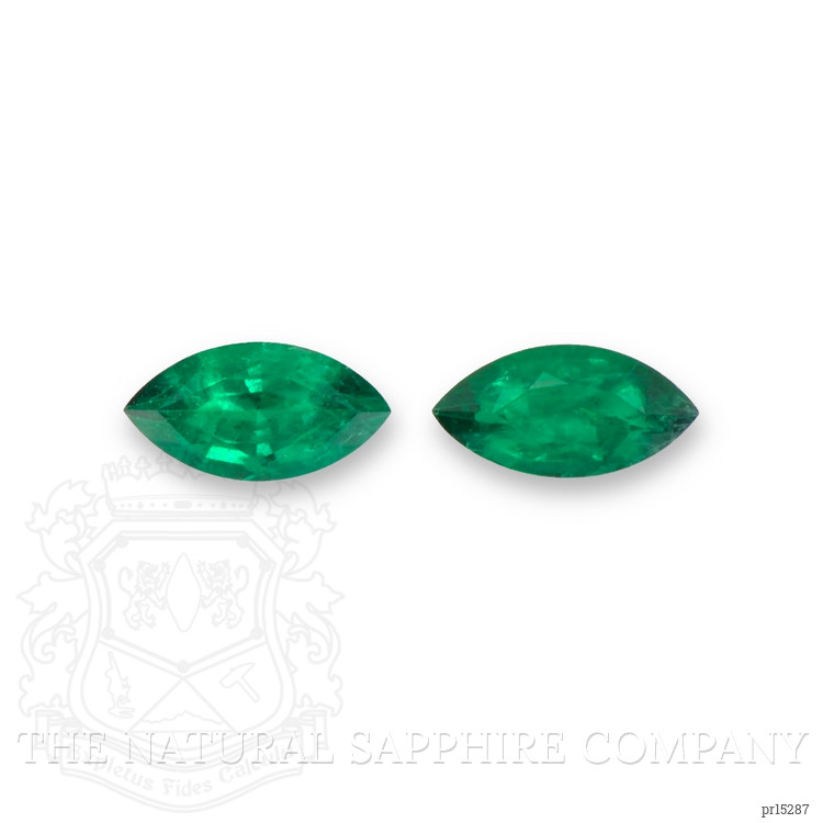 1.68 Ct.Tw. Emerald Pair from Zambia