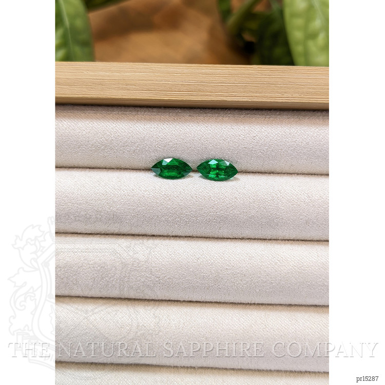 1.68 Ct.Tw. Emerald Pair from Zambia