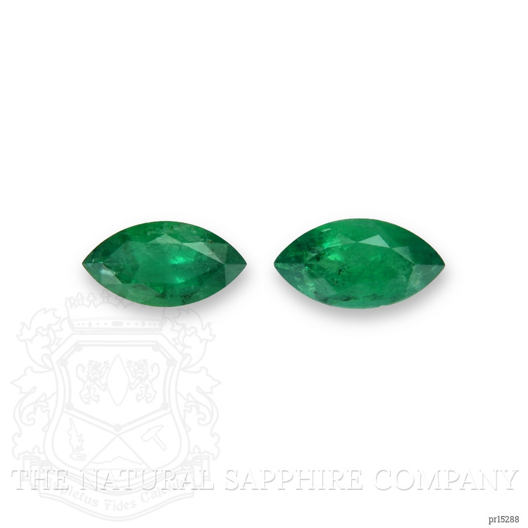 2.97 Ct.Tw. Emerald Pair from Zambia