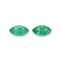 3.57&nbsp;Ct.Tw.Total Carat Weight Emerald Pair from Zambia Video
