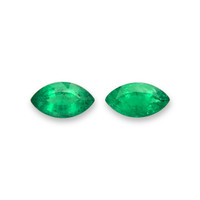 3.85&nbsp;Ct.Tw.Total Carat Weight Emerald Pair from Zambia Video