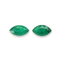 4.09&nbsp;Ct.Tw.Total Carat Weight Emerald Pair from Zambia Video