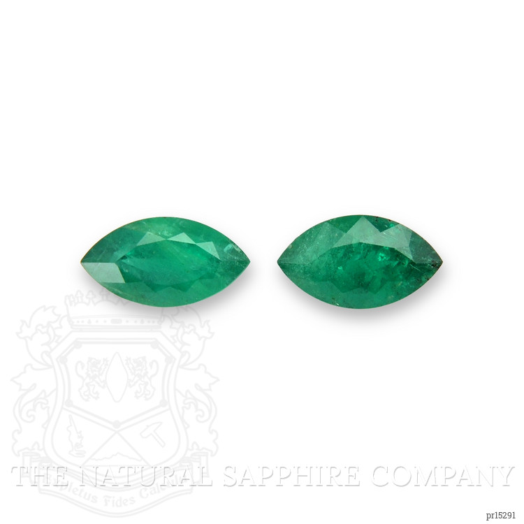 4.09 Ct.Tw. Emerald Pair from Zambia