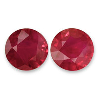 2.41&nbsp;Ct.Tw.Total Carat Weight Ruby Pair from Mozambique Video