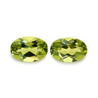 1.00 Ct.Tw. Oval Peridot Pair