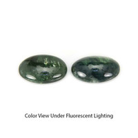 4.75&nbsp;Ct.Tw.Total Carat Weight Cabochon Alexandrite Pair from Russia Video
