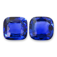 12.03&nbsp;Ct.Tw.Total Carat Weight Blue Sapphire Pair from Ceylon (Sri Lanka) Video