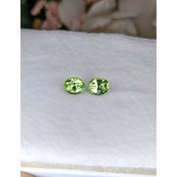 2.07&nbsp;Ct.Tw.Total Carat Weight Green (Lime Green) Peridot Pair from Pakistan Life Style