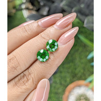 5.15&nbsp;Ct.Tw.Total Carat Weight Tsavorite Garnet Pair from Kenya Life Style