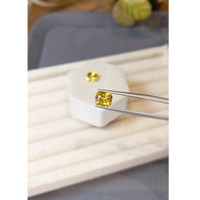 5.07&nbsp;Ct.Tw.Total Carat Weight Yellow Sapphire Pair from Ceylon (Sri Lanka) Life Style