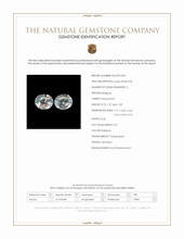 2.56&nbsp;Ct.Tw.Total Carat Weight Rainbow Moonstone Pair from Tanzania Scan Report