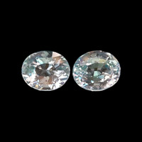 2.56 Ct.Tw.Total Carat Weight Rainbow Moonstone Pair from Tanzania Video