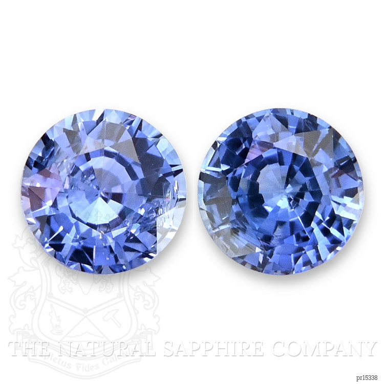 0.95 Ct.Tw. Blue Sapphire Pair from Ceylon (Sri Lanka)