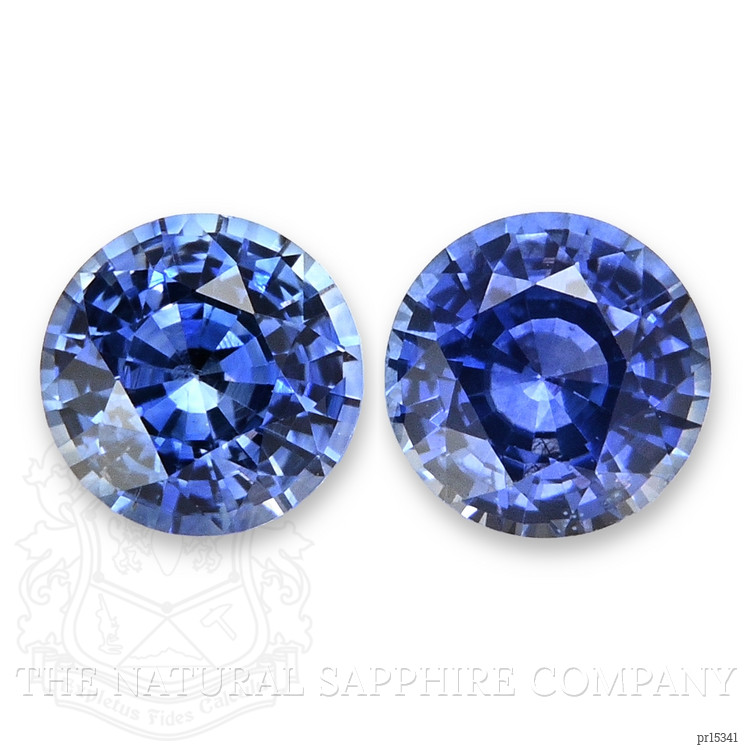 1.16 Ct.Tw. Blue Sapphire Pair from Ceylon (Sri Lanka)