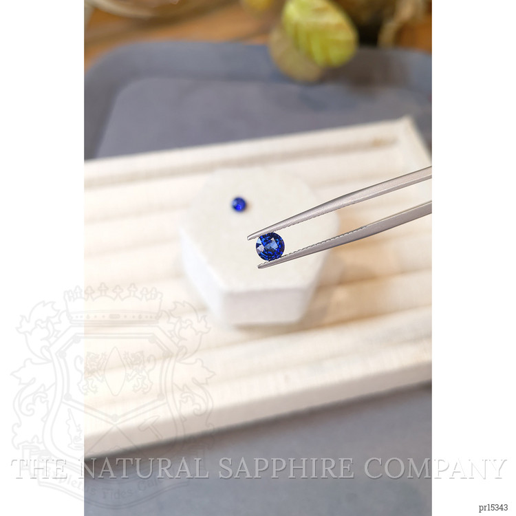 1.25 Ct.Tw. Blue Sapphire Pair from Ceylon (Sri Lanka)