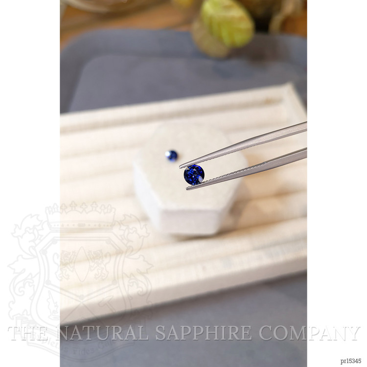 1.47 Ct.Tw. Blue Sapphire Pair from Ceylon (Sri Lanka)