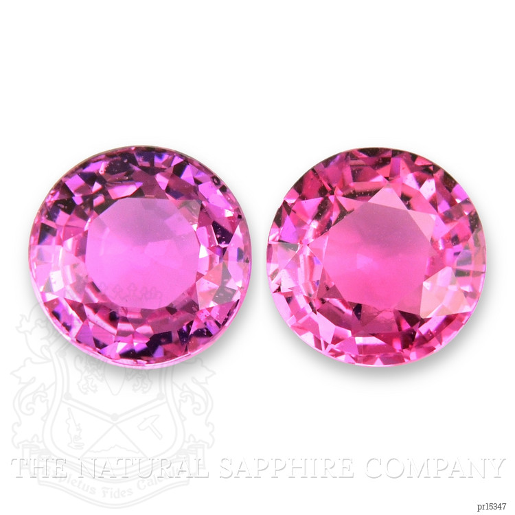 1.59 Ct.Tw. Pink Sapphire Pair from Ceylon (Sri Lanka)