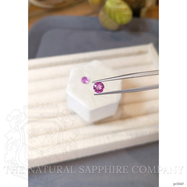 1.59 Ct.Tw. Pink Sapphire Pair from Ceylon (Sri Lanka)