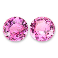 1.70&nbsp;Ct.Tw.Total Carat Weight Pink Sapphire Pair from Ceylon (Sri Lanka) Video