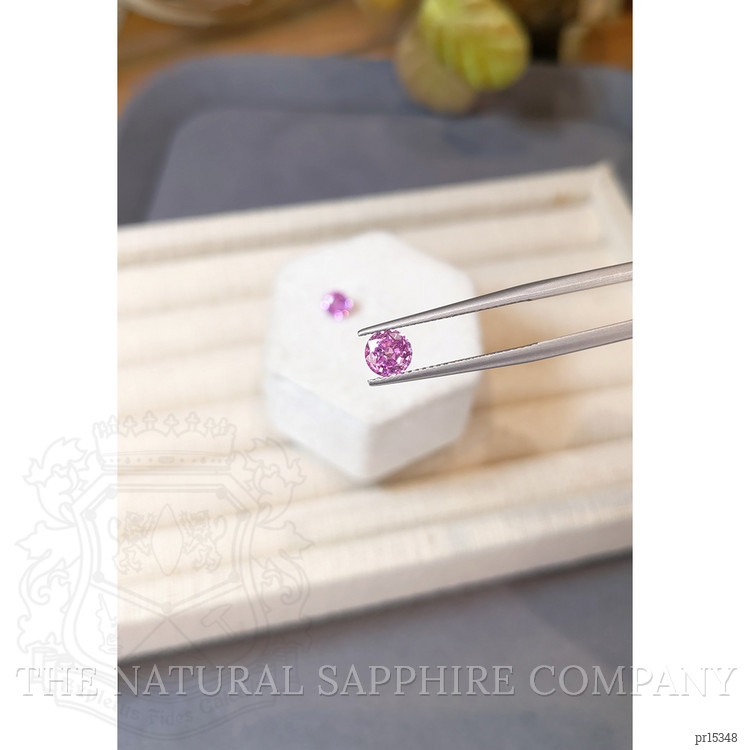 1.70 Ct.Tw. Pink Sapphire Pair from Ceylon (Sri Lanka)