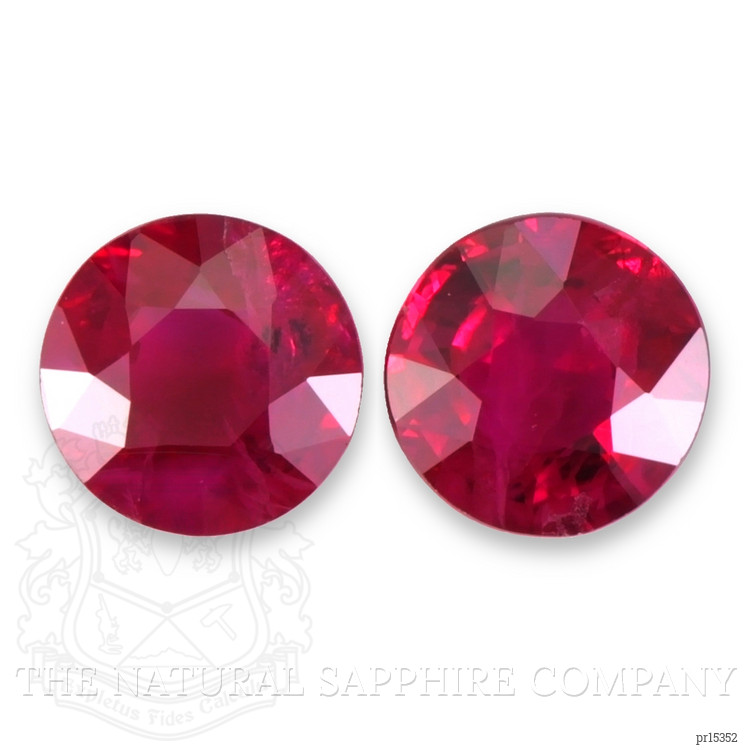 0.99 Ct.Tw. Ruby Pair from Mozambique