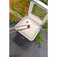 0.99&nbsp;Ct.Tw.Total Carat Weight Ruby Pair from Mozambique Life Style