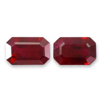1.27&nbsp;Ct.Tw.Total Carat Weight Ruby Pair from Mozambique Video