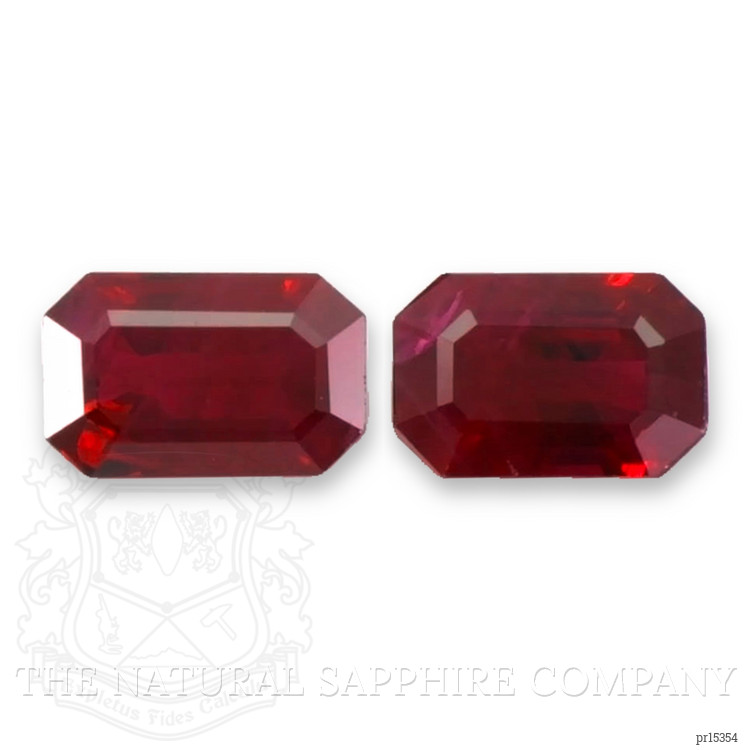 1.27 Ct.Tw. Ruby Pair from Mozambique