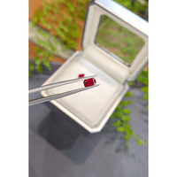 1.27&nbsp;Ct.Tw.Total Carat Weight Ruby Pair from Mozambique Life Style