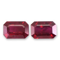 1.32&nbsp;Ct.Tw.Total Carat Weight Ruby Pair from Mozambique Video
