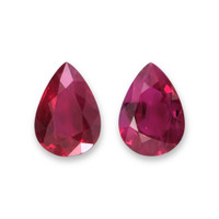 1.51 Ct.Tw.Total Carat Weight Ruby Pair from Mozambique Video