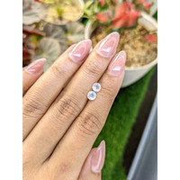 0.70&nbsp;Ct.Tw.Total Carat Weight Rainbow Moonstone Pair from Ceylon (Sri Lanka) Life Style