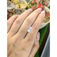 0.70&nbsp;Ct.Tw.Total Carat Weight Rainbow Moonstone Pair from Ceylon (Sri Lanka) Life Style